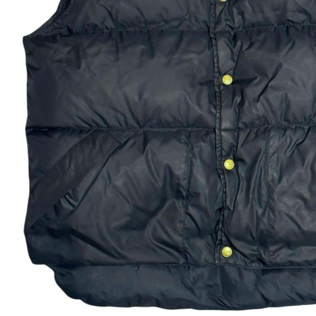 L.L.Bean 80s 90s ビンテージ パッカブル ダウンベスト ブラック
