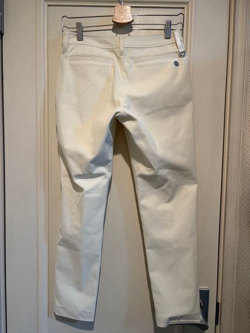 新品・未使用　ブリーフィング ホワイト スリムフィットパンツ SXサイズ