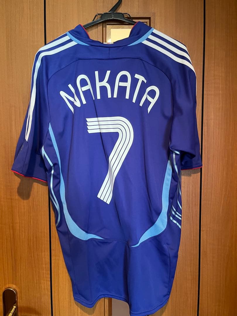 2006 中田英寿アディダス日本代表ユニフォーム半袖ホーム