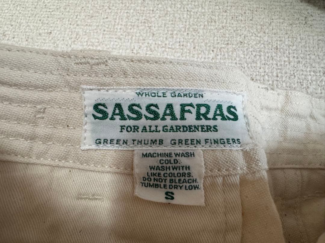 ◆美品◆SASSAFRAS / Overgrown Pants キャンバス