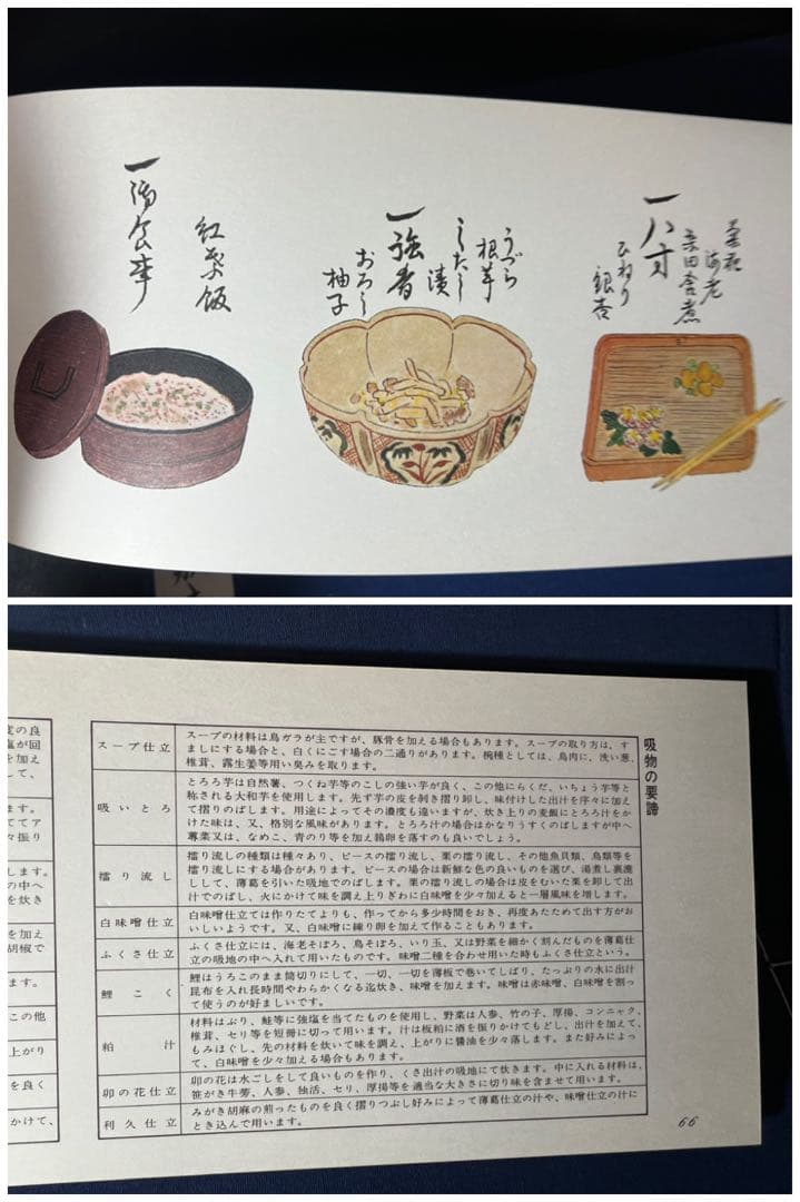 「絵献立」西村元三朗集、横井英夫集 4冊まとめて 美品◆和食 日本食 日本料理