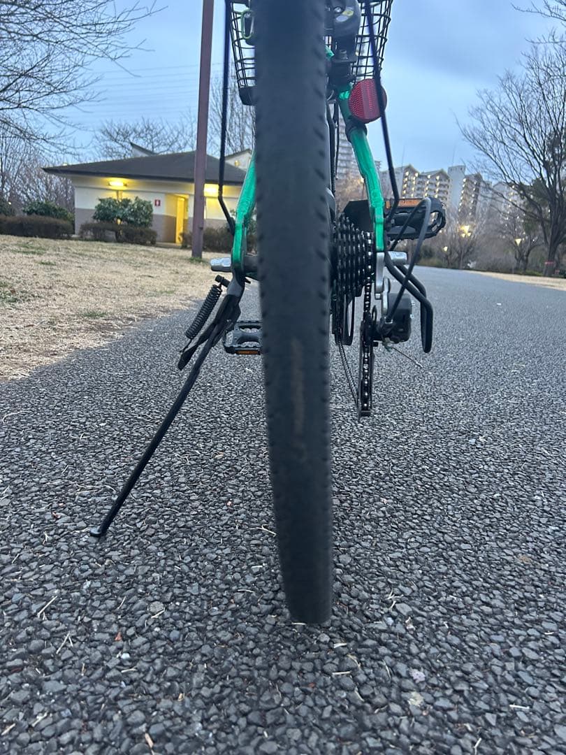 【中古】電動アシスト自転車　イオンバイク　サイモト自転車　アレグレス