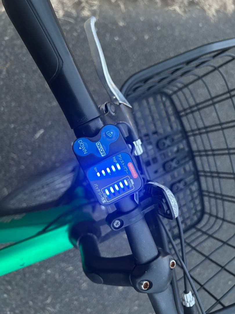 【中古】電動アシスト自転車　イオンバイク　サイモト自転車　アレグレス