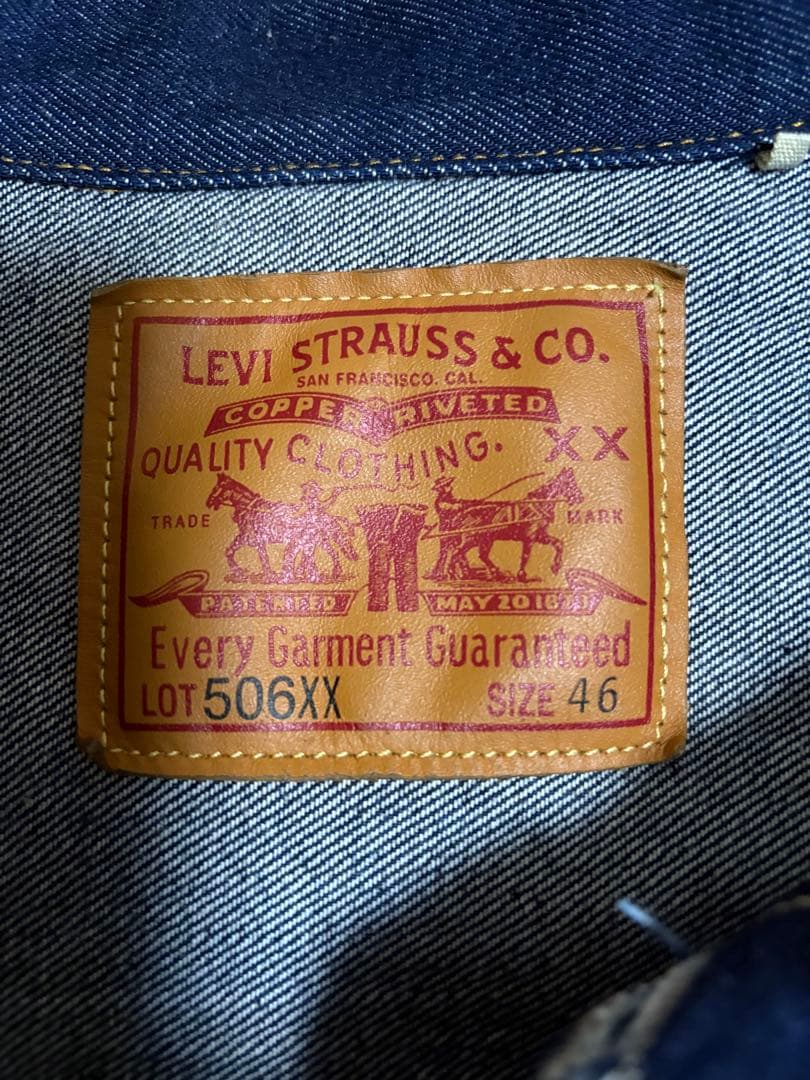 LEVI’S 506XX 46サイズ T-BACK 2025年 日本製 LVC