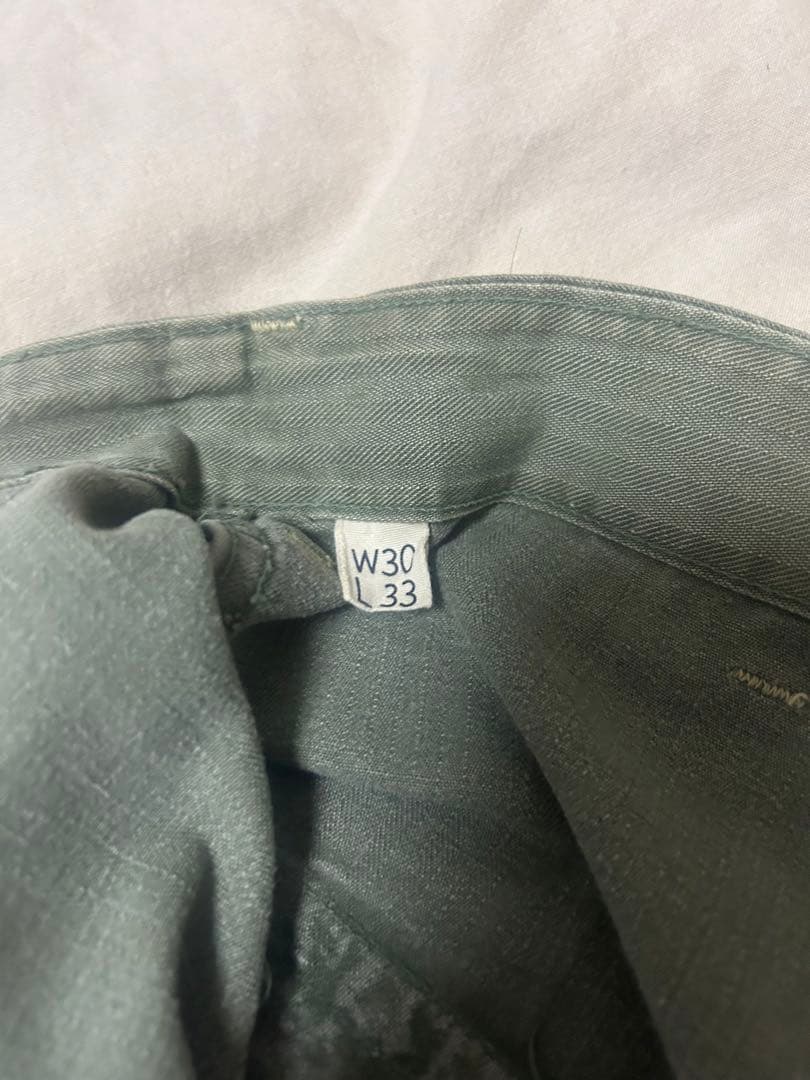 m-43 hbt パンツ 40s w30 L33