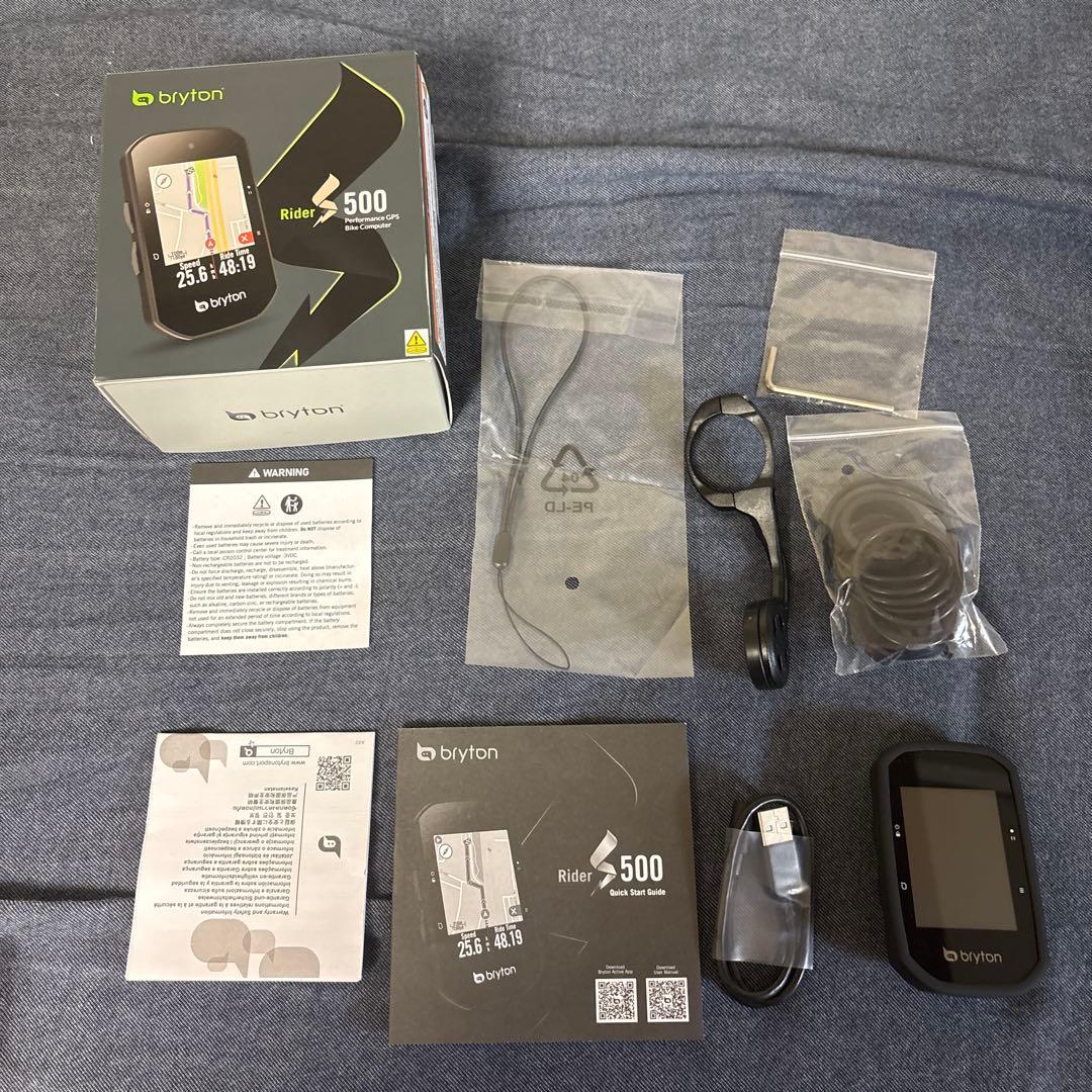 【値引交渉可能】bryton Rider 500 GPSバイクコンピューター本体