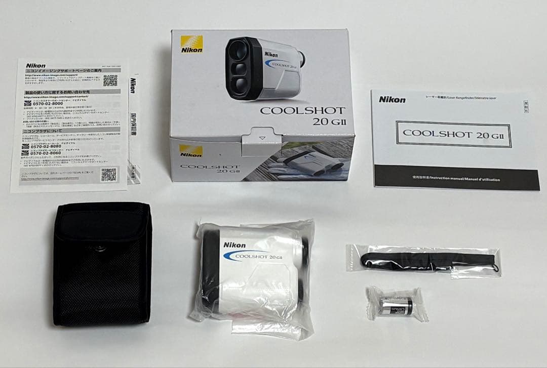 新品 Nikon ゴルフ用距離計 COOLSHOT 20GII LCS20G2