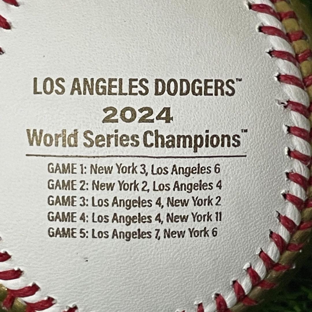 MLB　2024年　ワールドシリーズ　ドジャース　チャンピオン　記念ボール