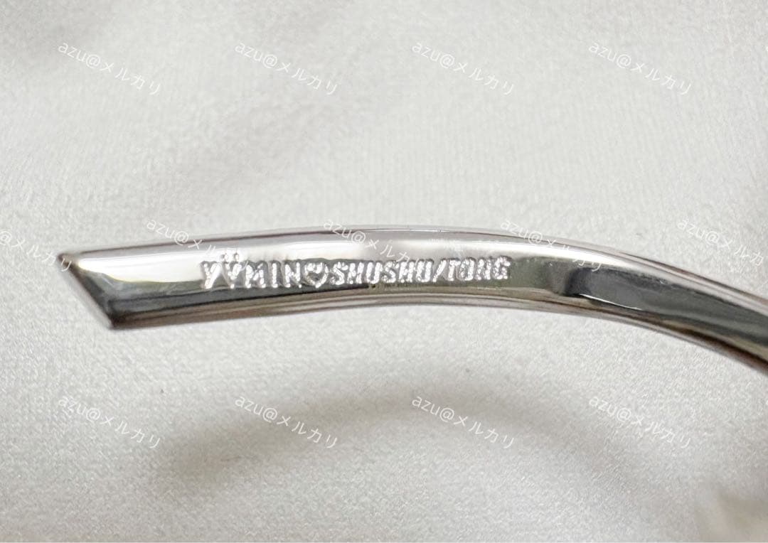 【セール中】 美品 SHUSHUTONG × YVMIN ローズ シングルピアス