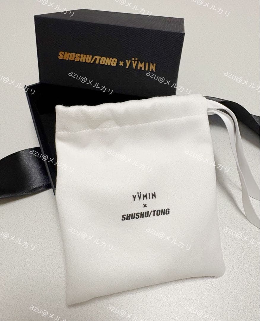 【セール中】 美品 SHUSHUTONG × YVMIN ローズ シングルピアス