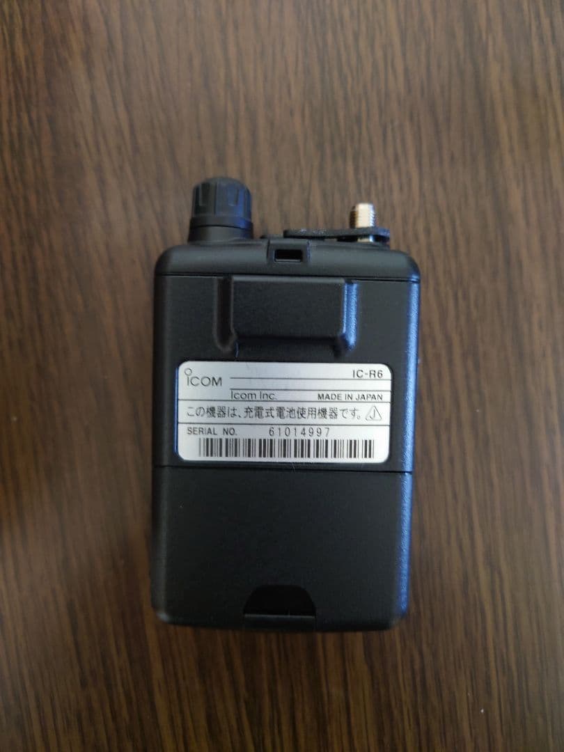 ICOM IC-R6　広帯域ハンディレシーバー　アンテナ付属