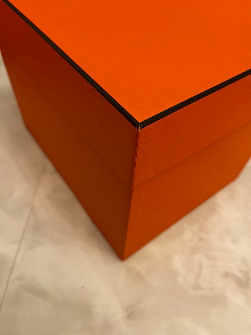 エルメス箱④ ピコタン　ギフトボックス空箱　21x27x21