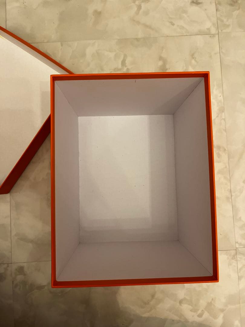 エルメス箱④ ピコタン　ギフトボックス空箱　21x27x21