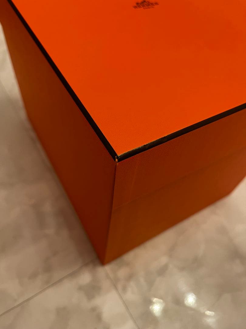 エルメス箱④ ピコタン　ギフトボックス空箱　21x27x21
