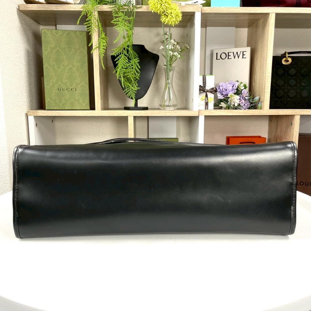 未着用 OLD FENDI ズッカ レザー メッシュ トートバッグ A4収納可