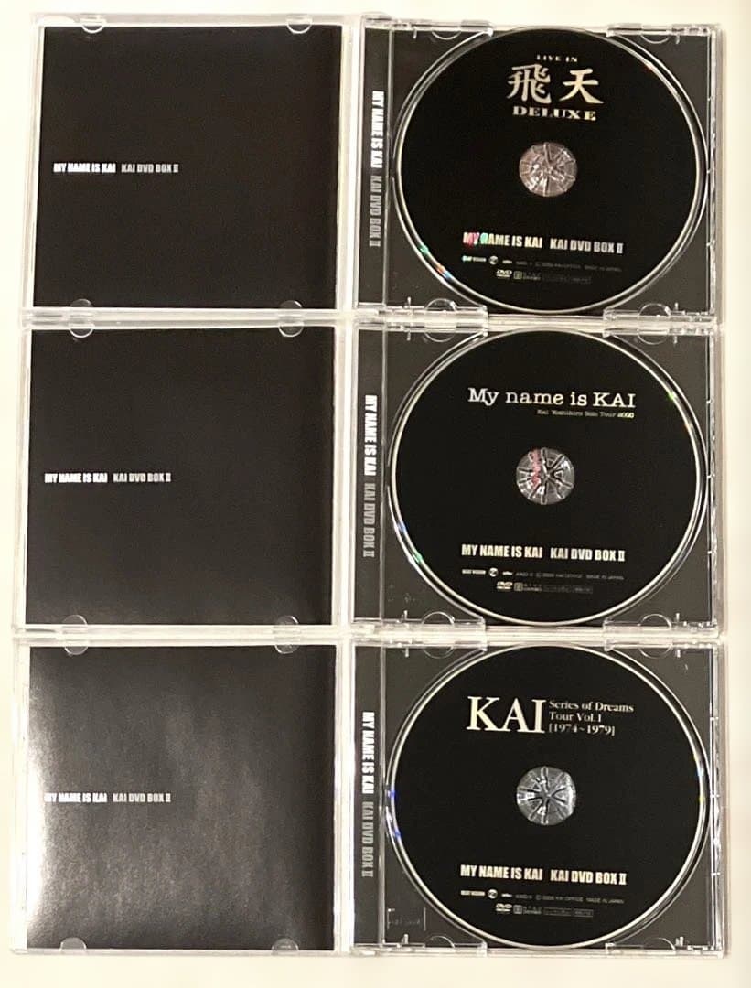 甲斐よしひろ DVD 6枚組 MY NAME IS KAI DVD BOX II