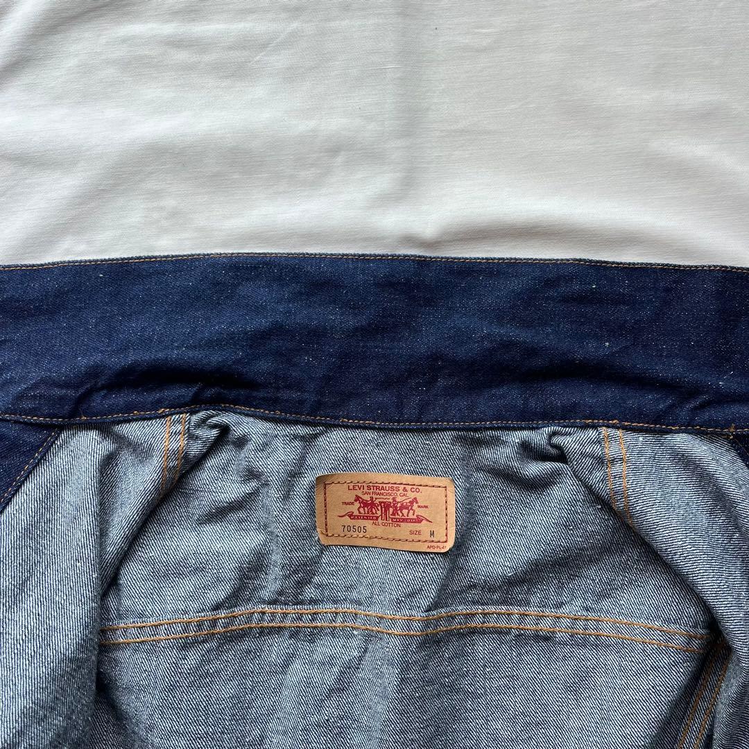 levi's リーバイス　デニムジャケット　gジャン　70505 00s M