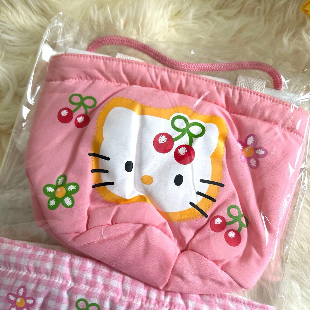 ハローキティ　ウォールポケット　新品　フラワー　希少　レトロ　キティちゃん　平成