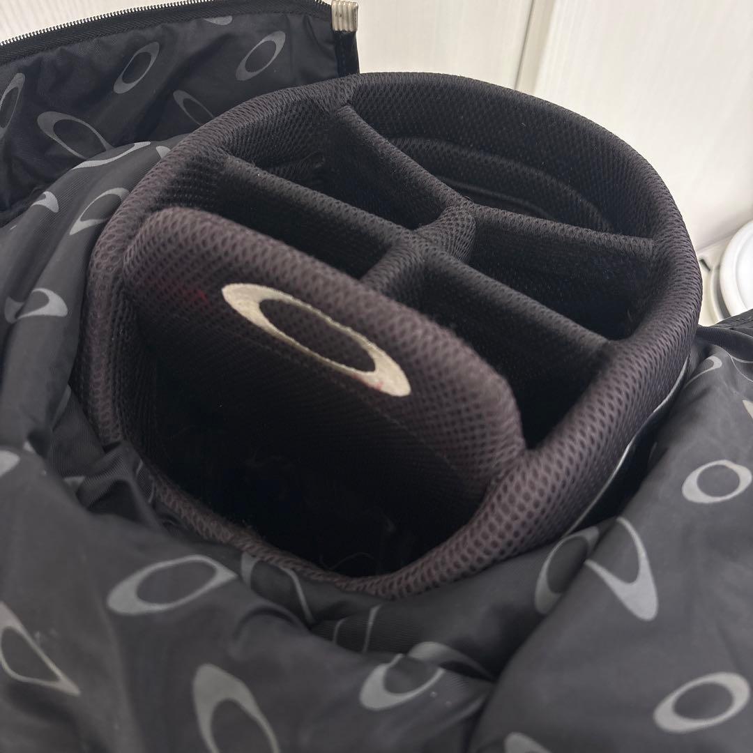 美品 OAKLEY オークリー SKULL キャディバッグ 3点式　ブラック