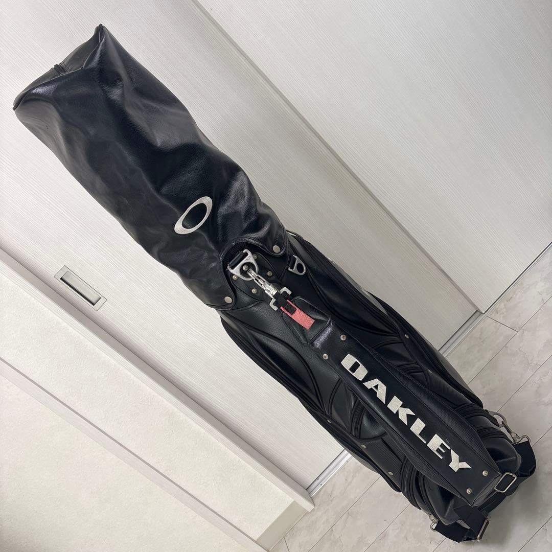 美品 OAKLEY オークリー SKULL キャディバッグ 3点式　ブラック