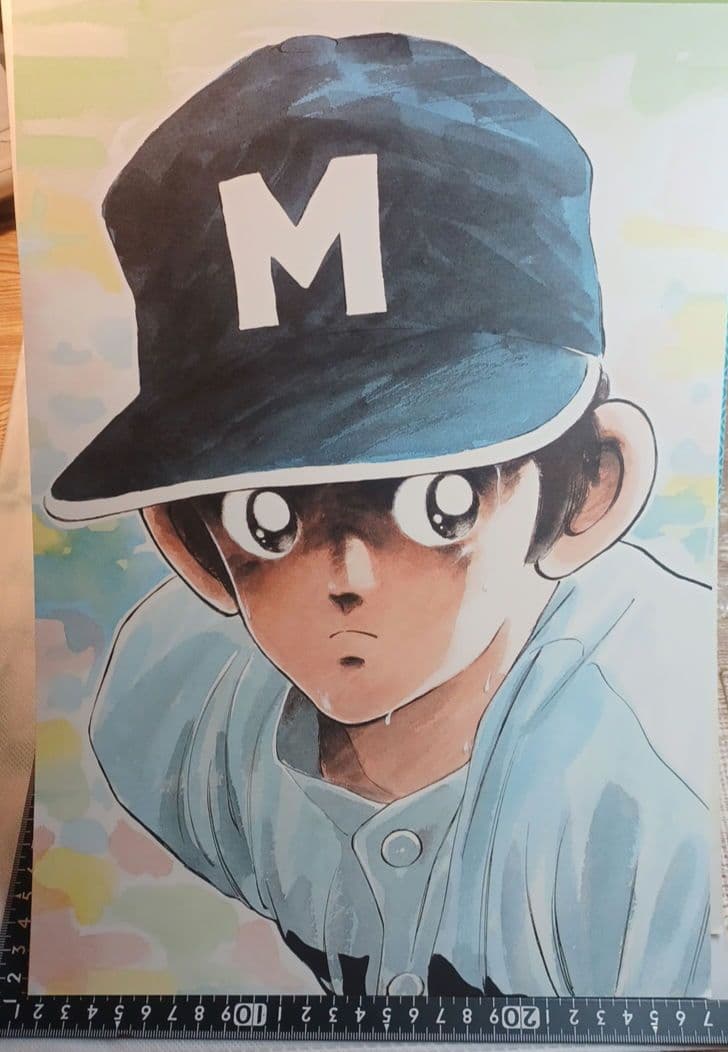 タッチ複製原画集　あだち充自選　1988年