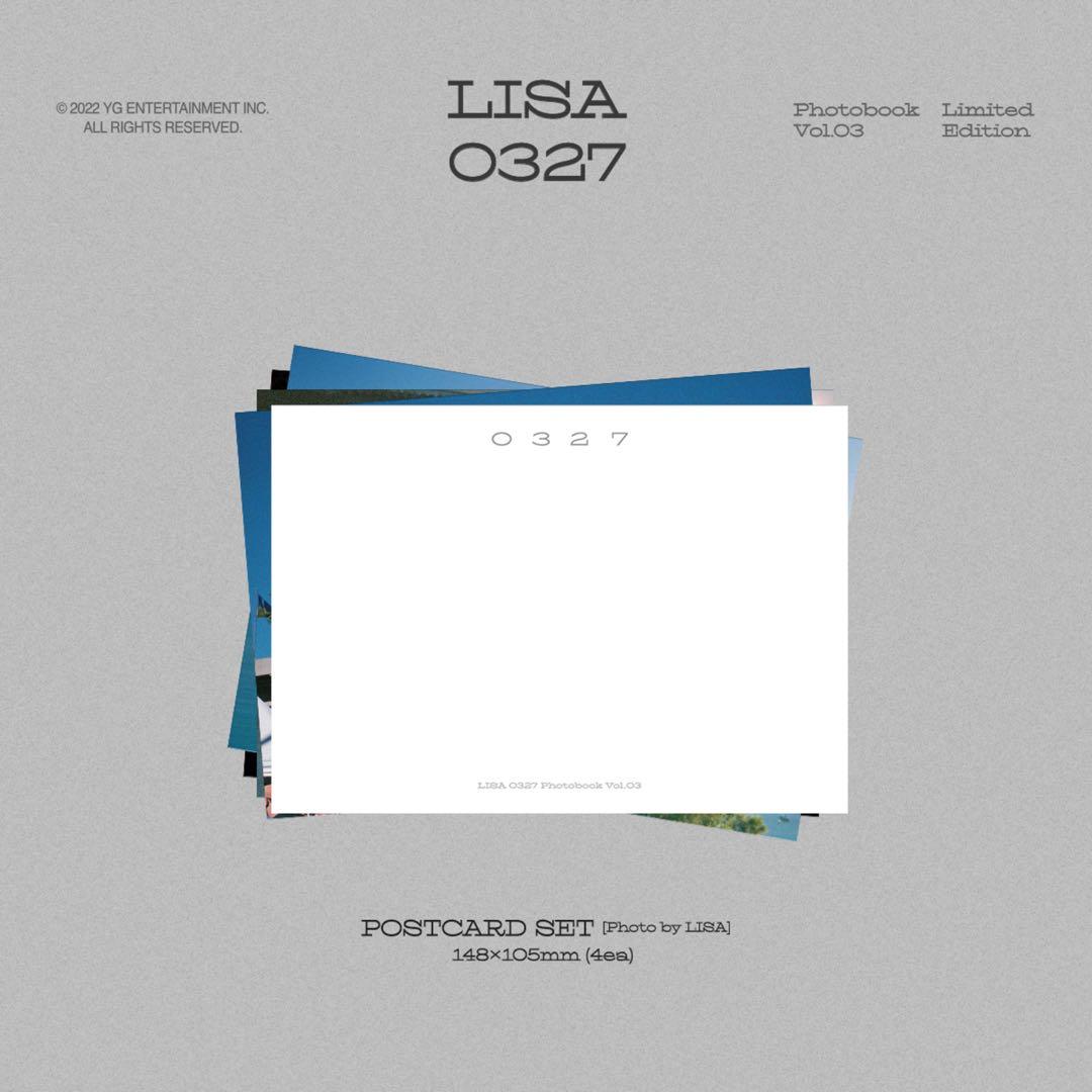 LISA 0327 Vol.3フォトブック限定盤 (未開封)