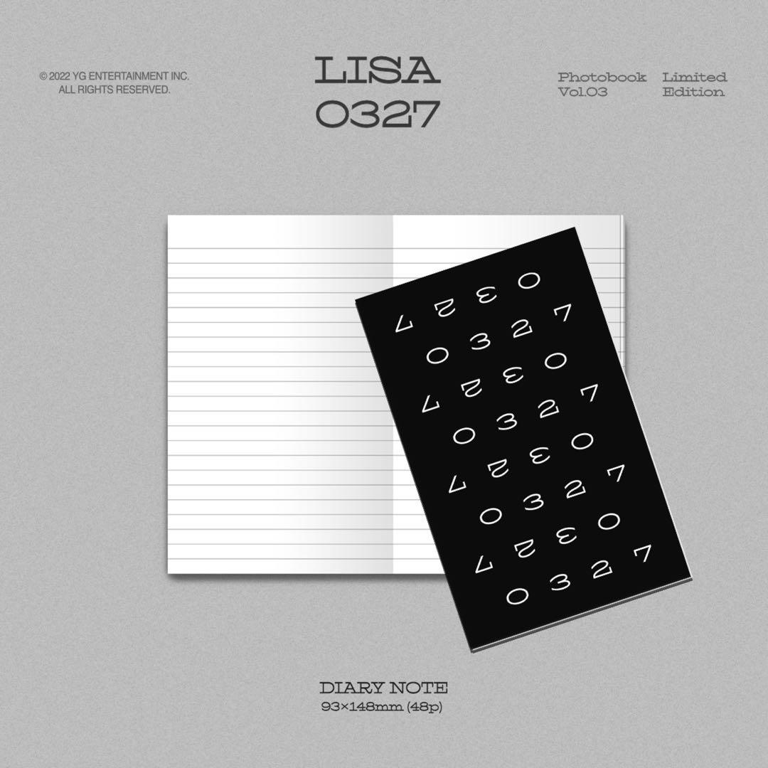 LISA 0327 Vol.3フォトブック限定盤 (未開封)