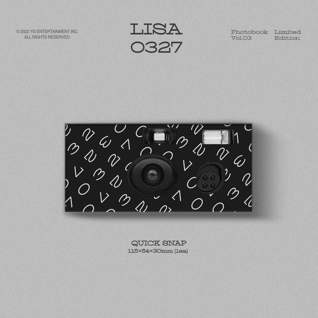 LISA 0327 Vol.3フォトブック限定盤 (未開封)