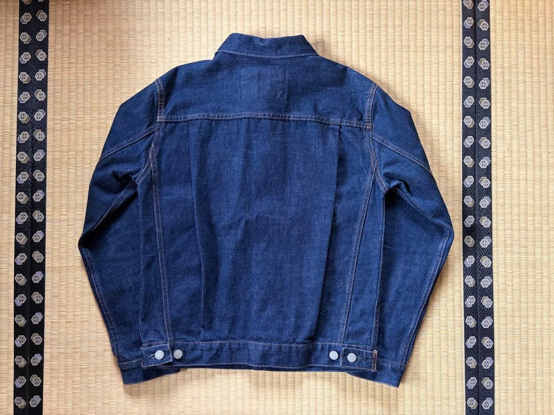 濃紺 児島ジーンズ 15oz Selvedge Denim Jacket 2nd