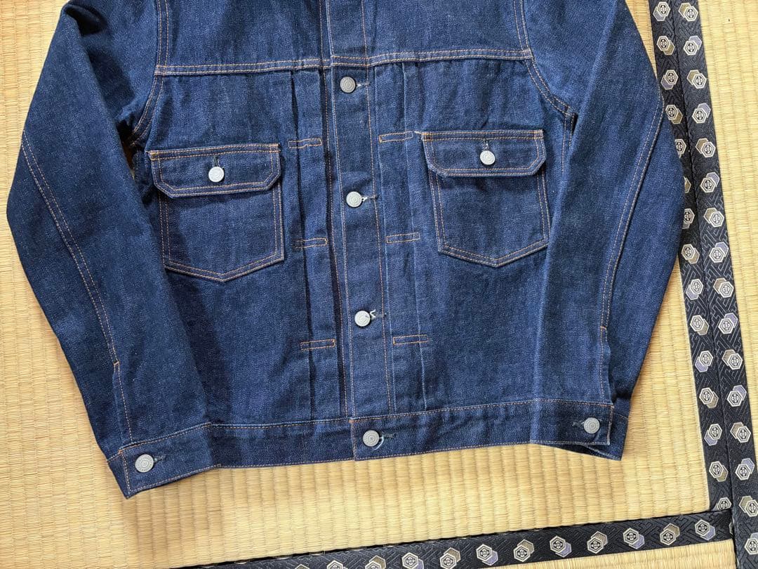 濃紺 児島ジーンズ 15oz Selvedge Denim Jacket 2nd