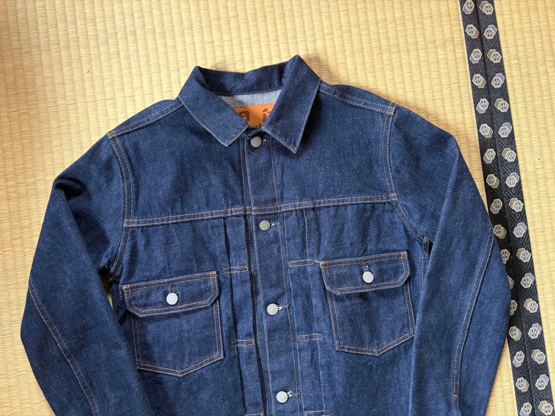 濃紺 児島ジーンズ 15oz Selvedge Denim Jacket 2nd