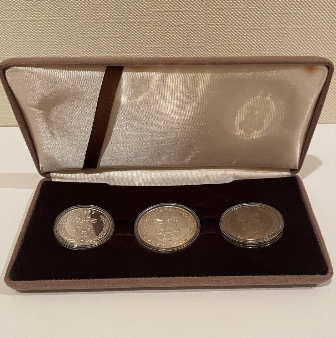 1983年 韓国 ソウルオリンピック記念硬貨 銀貨