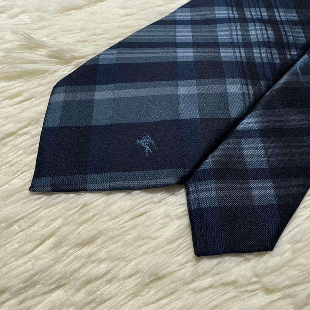 【未使用級】Burberry ネクタイ　高級シルク　三陽商会　ノバチェック