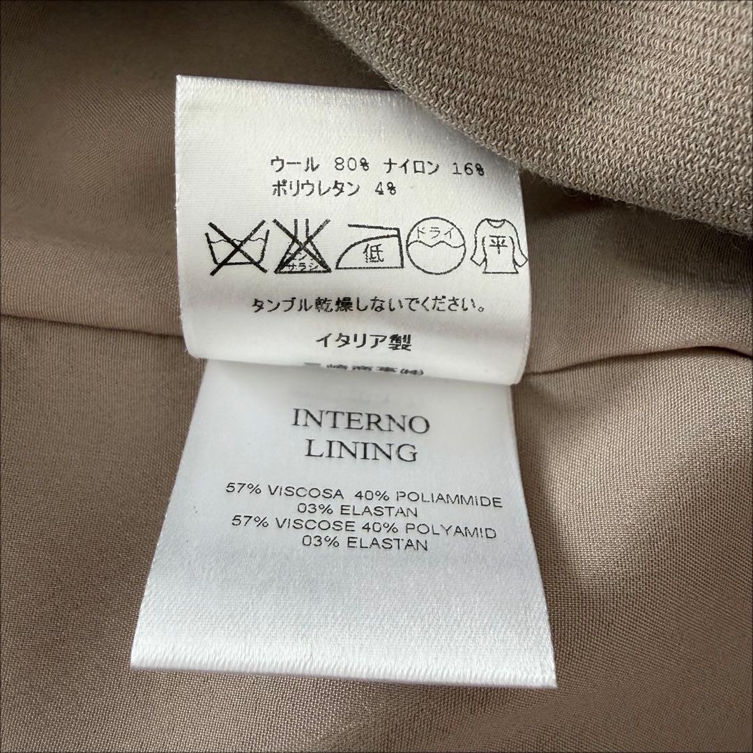 CIVIDINI チヴィディーニ /ストレッチウール ノースリーブワンピース