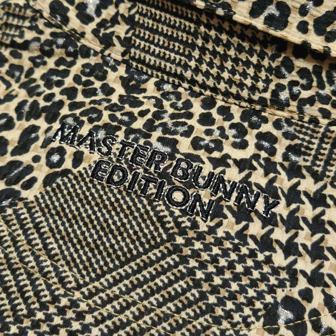 【極美品】マスターバニーエディション レオパード 千鳥格子 半袖 ポロシャツ L