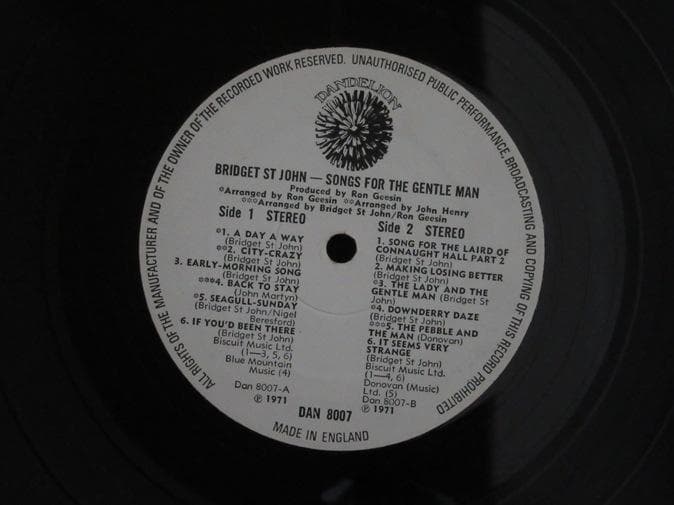 Bridget St. John★Songs For The Gentle Ma