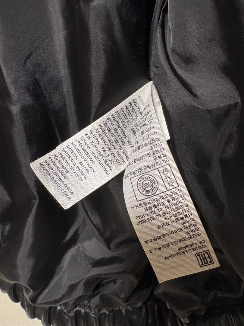 試着のみ リーバイス PREMIUM BLACK レザージャケット levi's