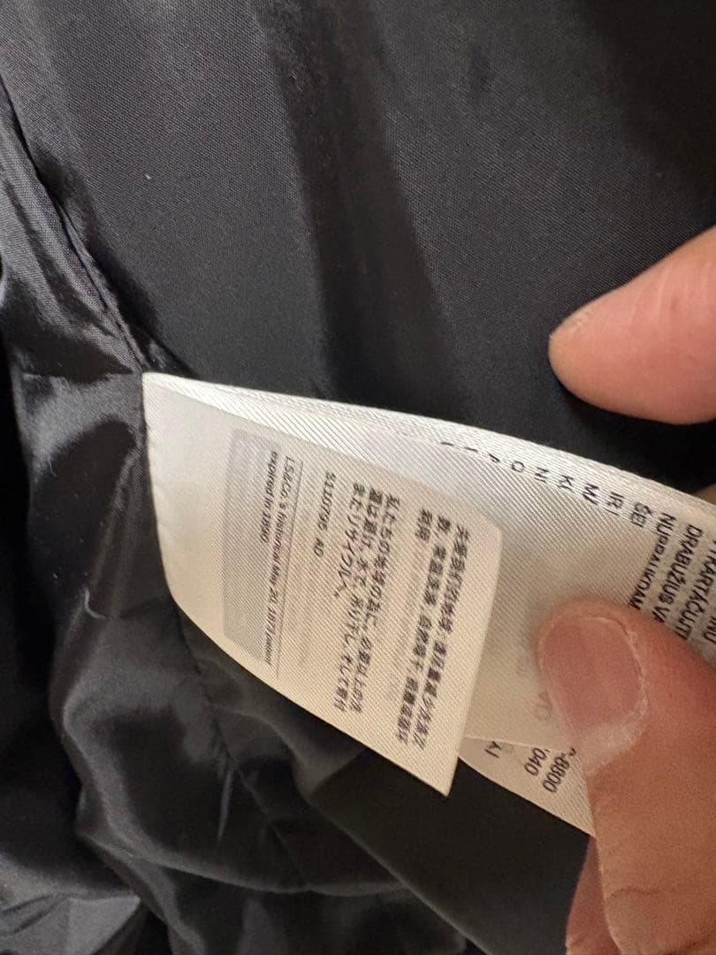 試着のみ リーバイス PREMIUM BLACK レザージャケット levi's