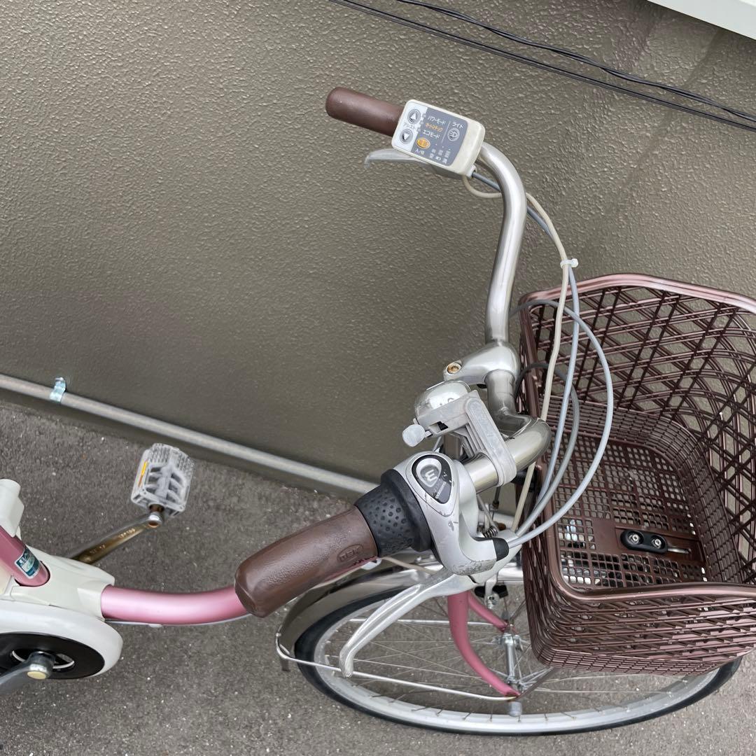 パナソニック電動アシスト自転車26インチ ピンク