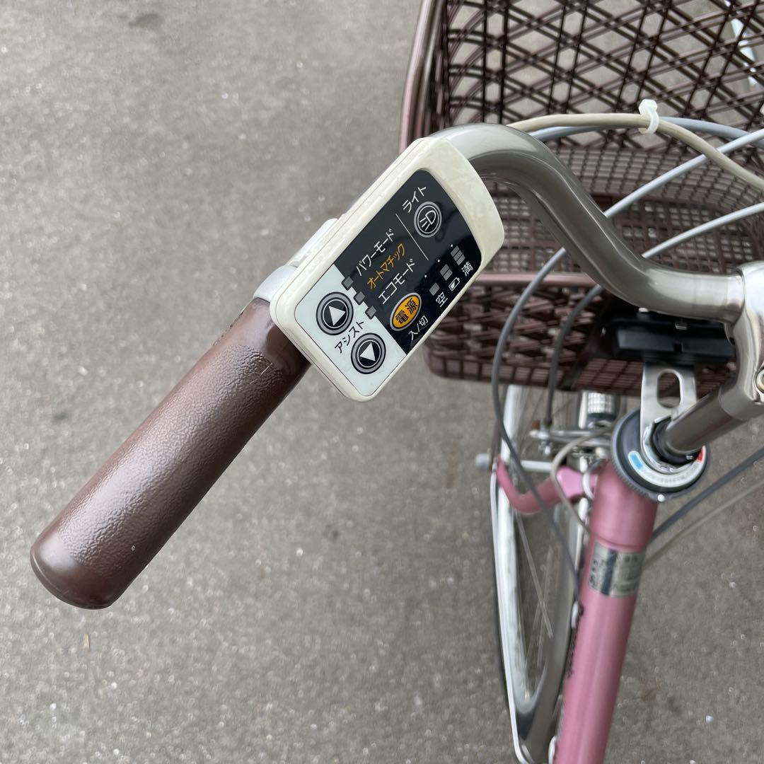 パナソニック電動アシスト自転車26インチ ピンク