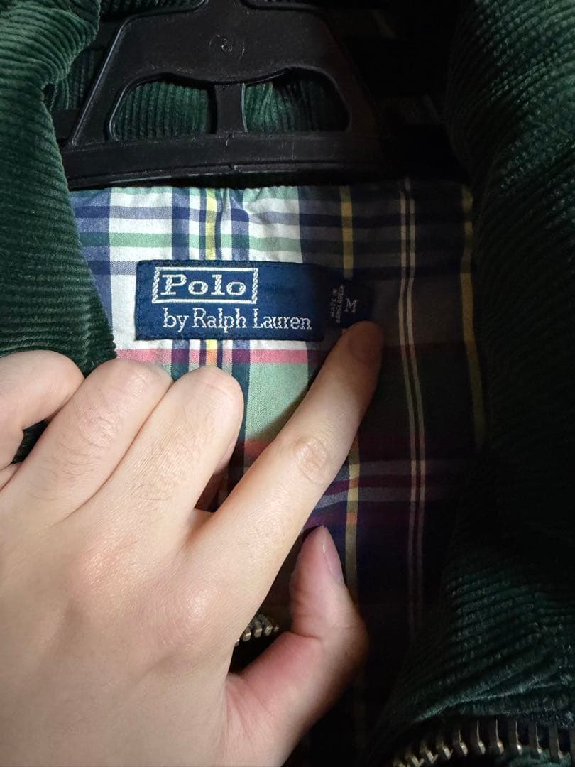 Polo by Ralph Lauren グリーンダウンベスト M