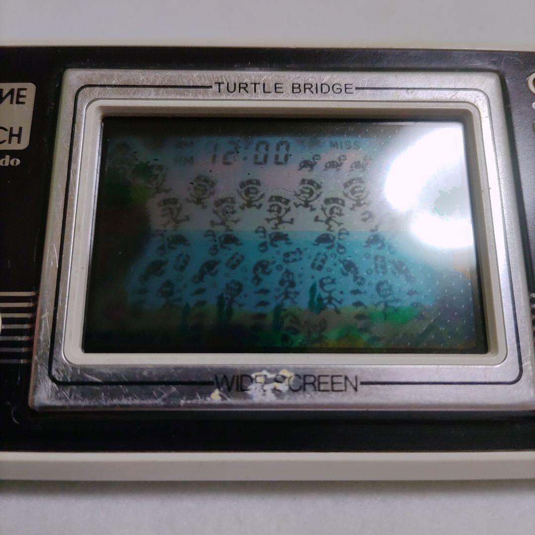ゲーム＆ウオッチ ワイドスクリーン　タートルブリッジ