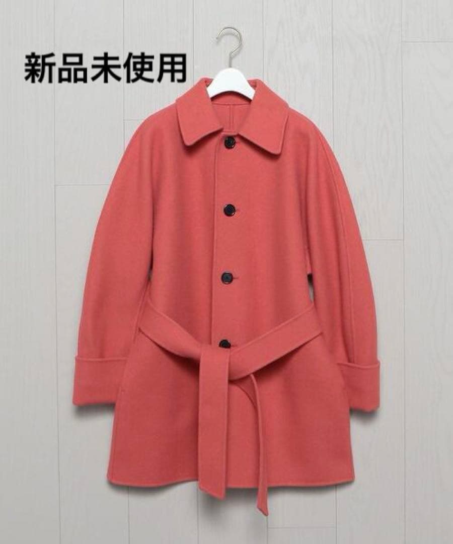 新品未使用　ウール　カシミヤ　 BELTED COAT