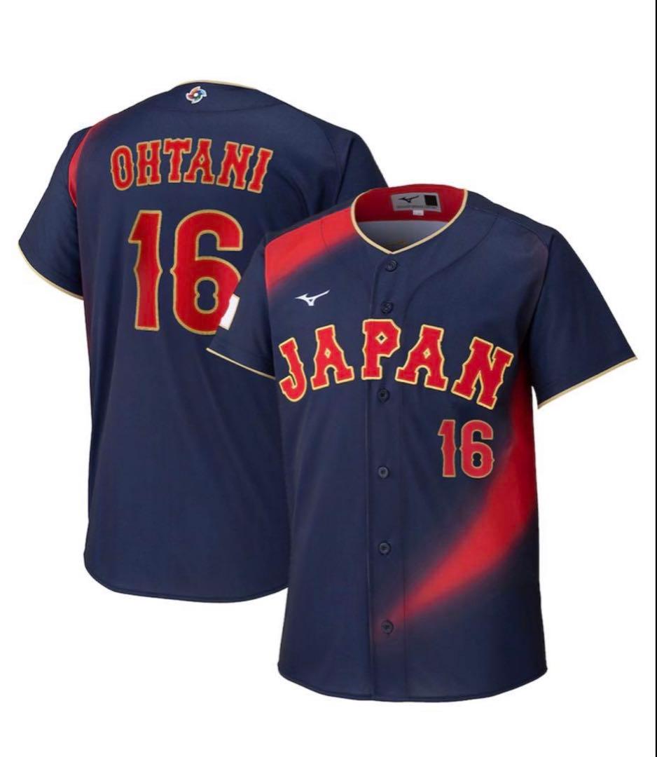 Oサイズ　ビジター　2026 WBC 大谷翔平 レプリカユニフォーム 侍ジャパン