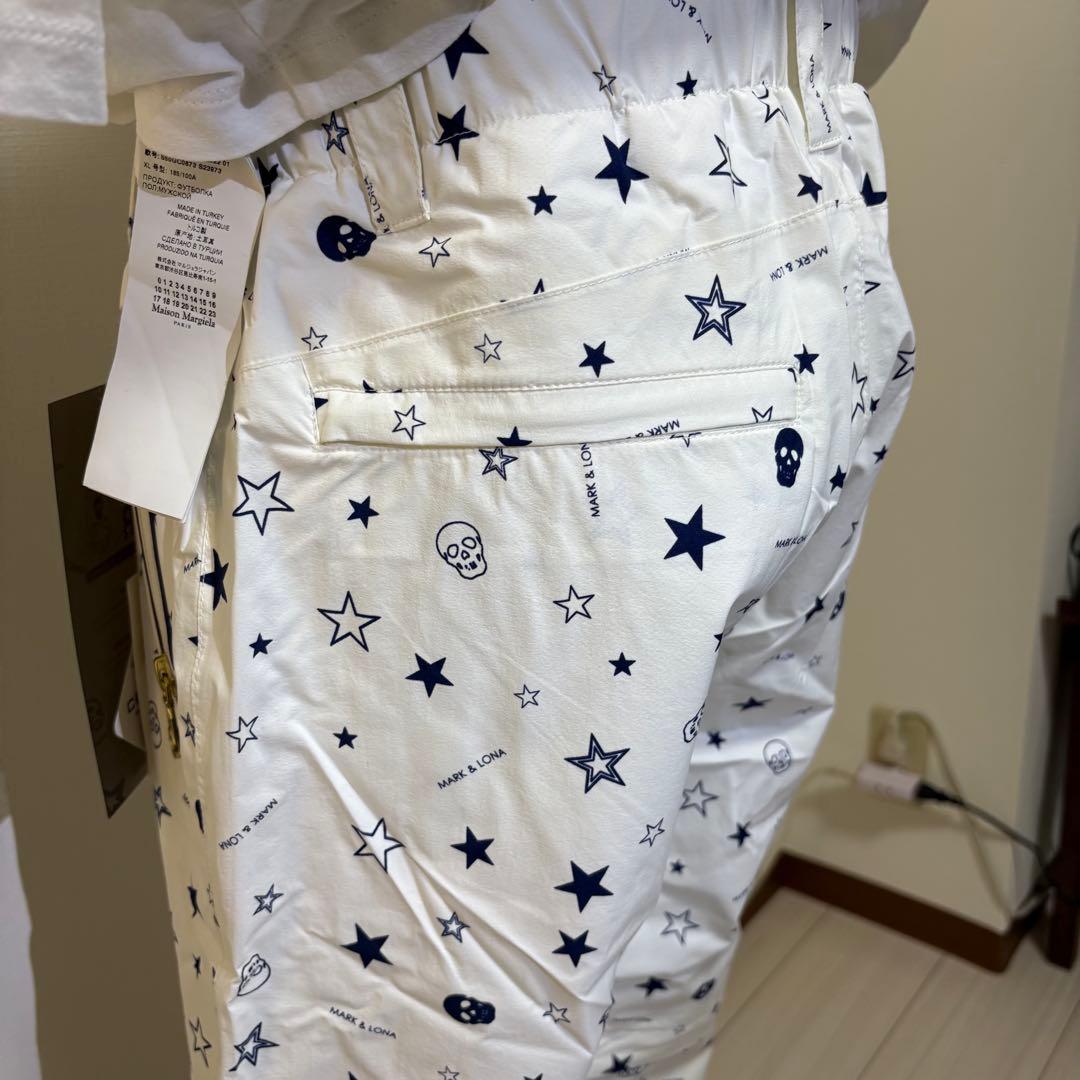 【新品タグ付】 MARK&LONAマークアンドロナ ゴルフウェア 防水パンツ M