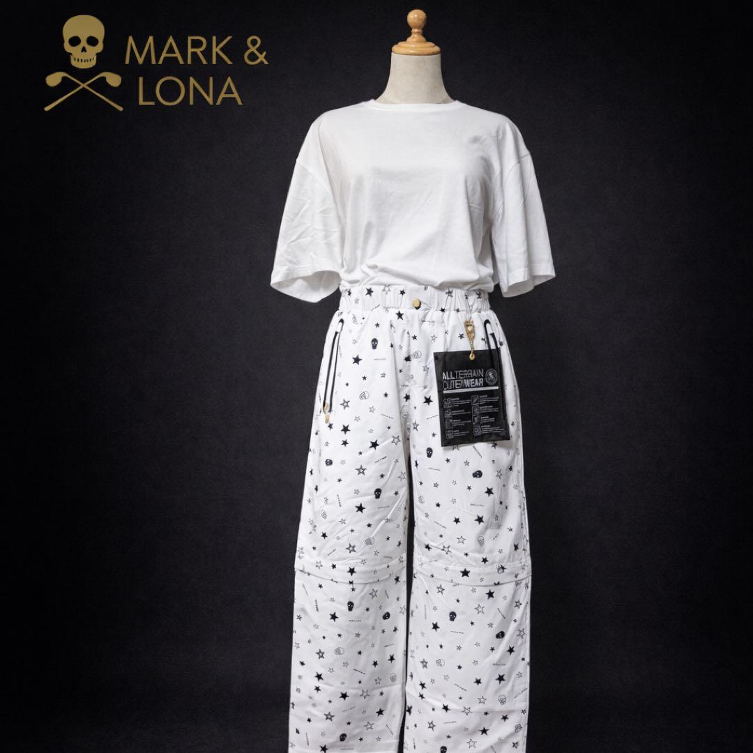 【新品タグ付】 MARK&LONAマークアンドロナ ゴルフウェア 防水パンツ M