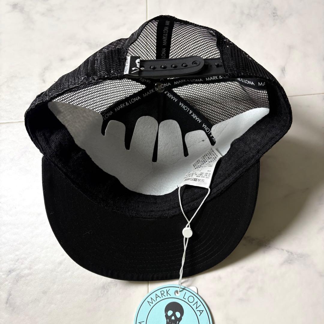 新品タグ付き MARK&LONA FER FF Cap キャップ ブラック