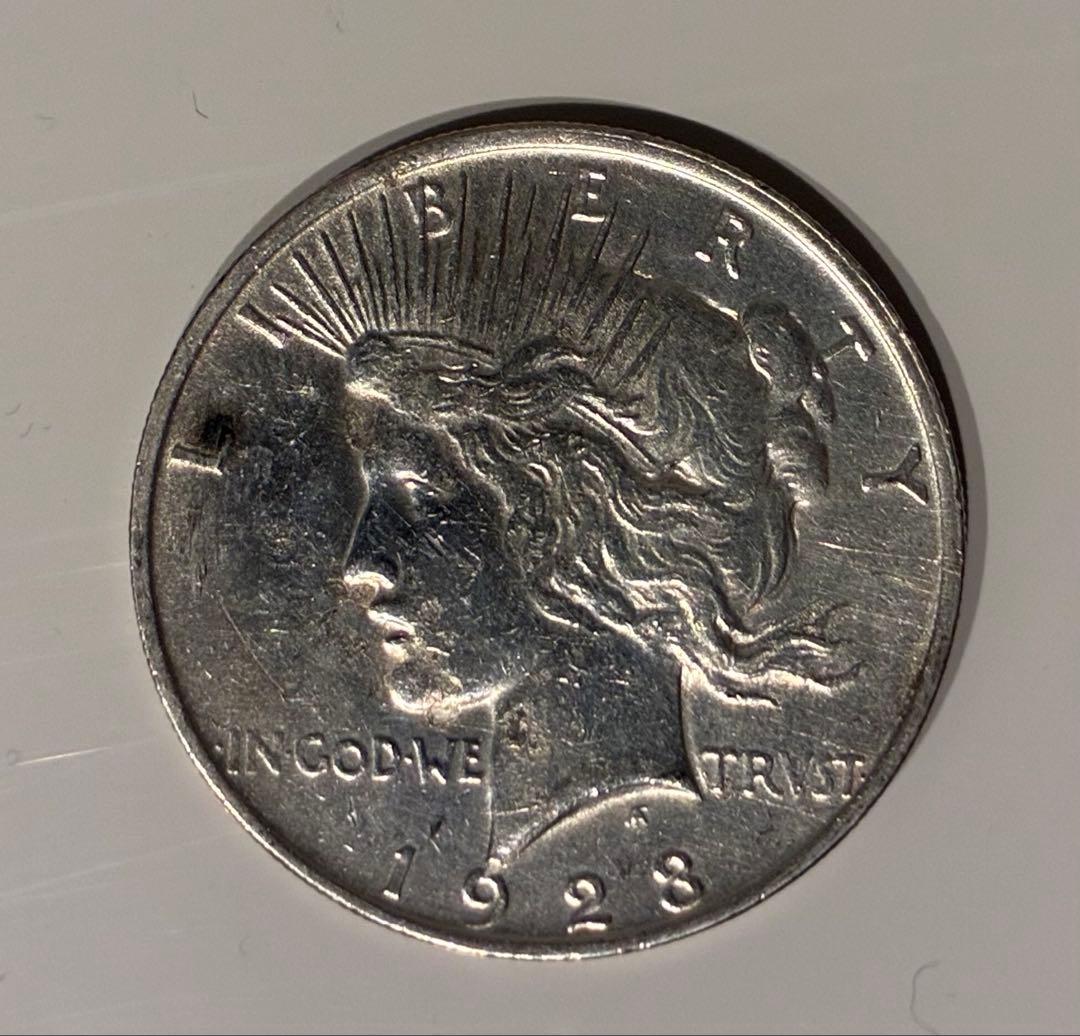 ピースダラー アメリカ 1ドル 銀貨 1923年