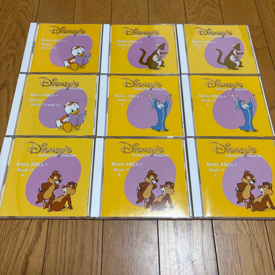 キッズ・ファミリー Disney Basic ABCs + Books 10, 11, 12