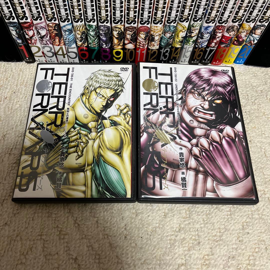 【✨テラフォーマーズ 全23巻✨DVD③・Blu-ray①✨関連漫画+他9冊✨】